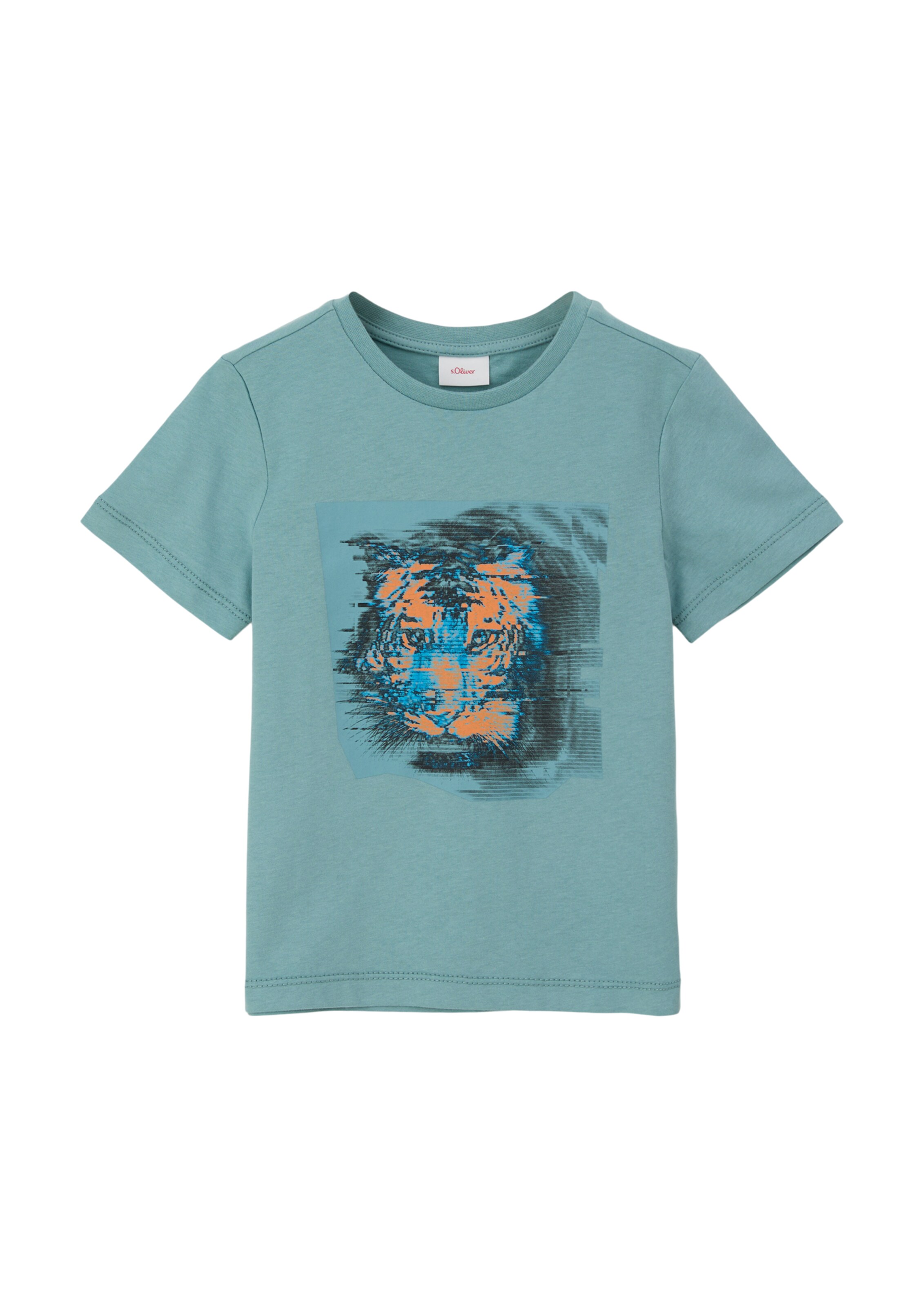 s.Oliver Shirt in Blauw: voorkant