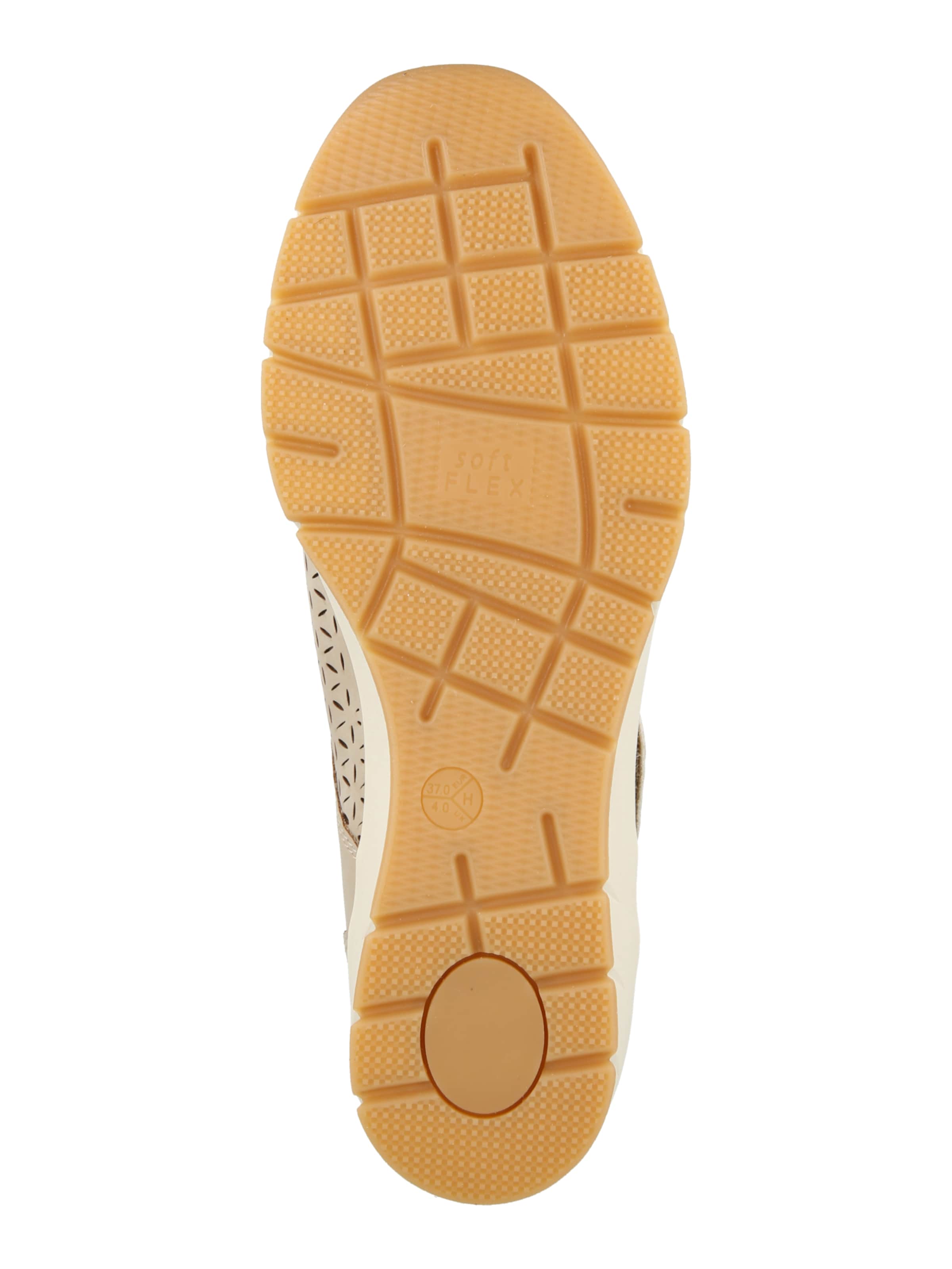 JANA Strap ballerina in Grey