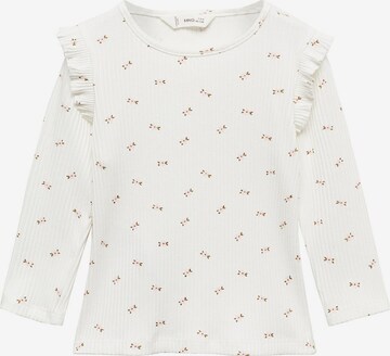 MANGO KIDS Shirt 'FLORI' in Beige: predná strana