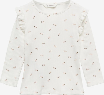 T-Shirt 'FLORI' MANGO KIDS en beige : devant