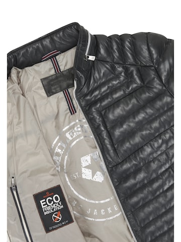 Veste mi-saison 'MSMalik' MILESTONE en noir