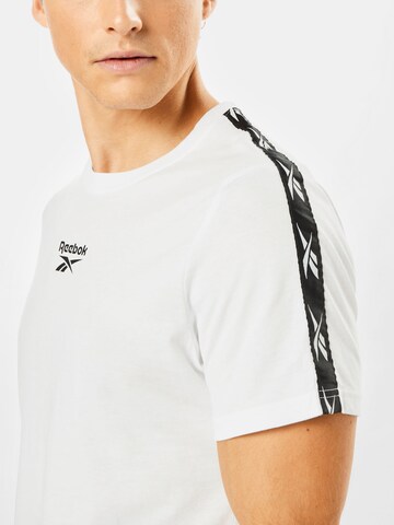 Reebok Функционална тениска в бяло