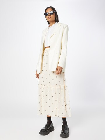 SAINT TROPEZ Skirt 'Valerie' in Beige