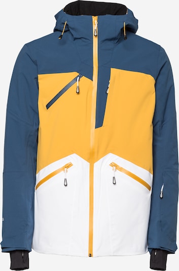ICEPEAK Jacke 'CALAMUS' in blau / gelb / weiß, Produktansicht