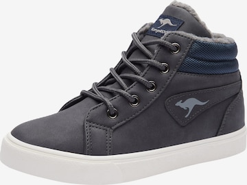 KangaROOS Snowboots in Blauw: voorkant