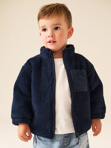 Next Fleece jas in Blauw