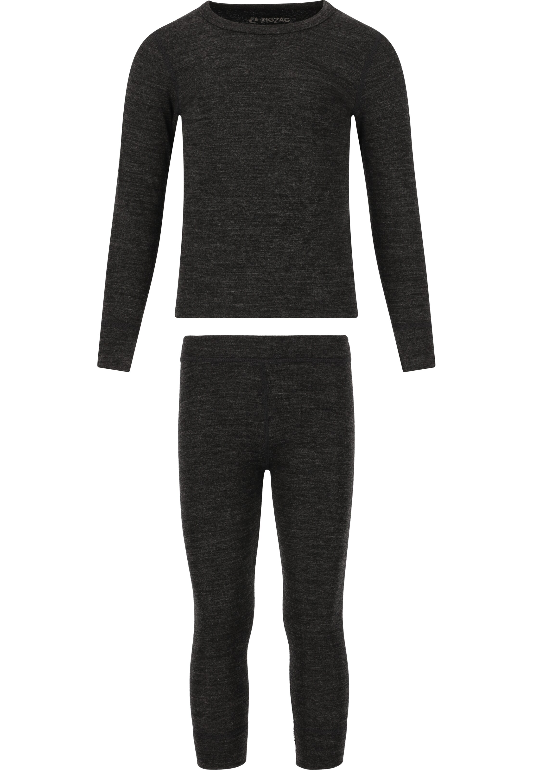 ZigZag Underwear set 'Terry' in Grey: front