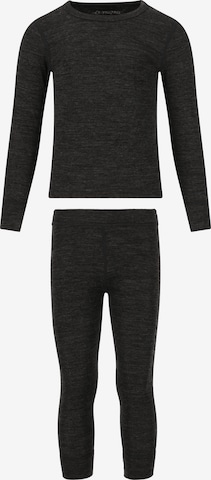 ZigZag Underwear Set 'Terry' in Grey: front