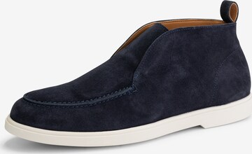 DenBroeck Chukka Boots 'Franklin St.' in Blauw: voorkant