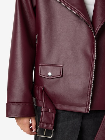 Veste mi-saison 'NMPaulina' Noisy may en rouge