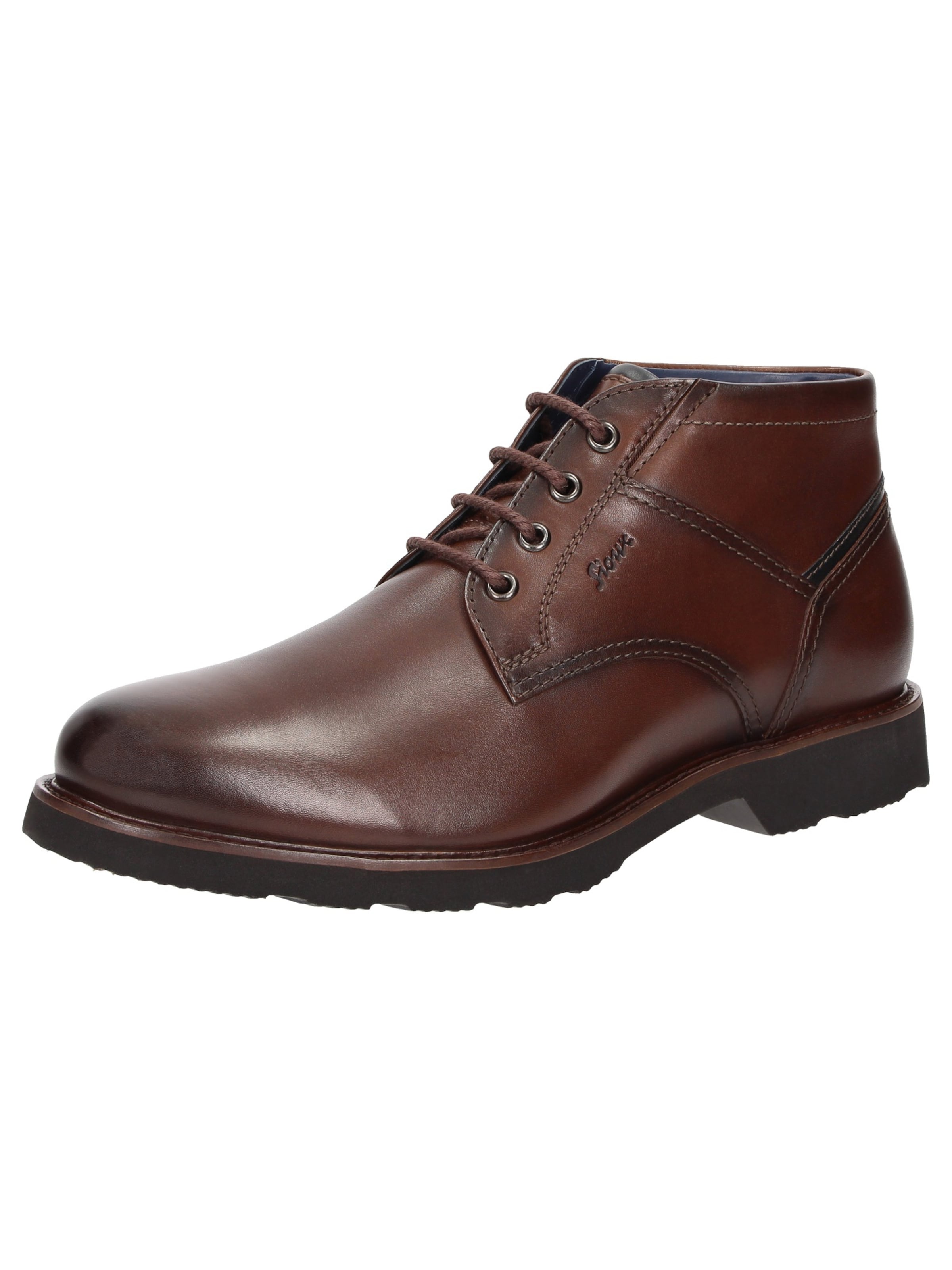 SIOUX Lace-up boots 'Dilip-718' in Brown: front