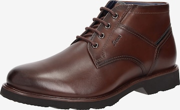 SIOUX Lace-Up Boots 'Dilip-718' in Brown: front