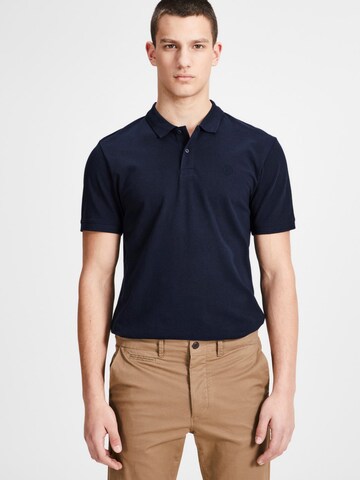 JACK & JONES Shirt 'JJBasic' in Blue: front
