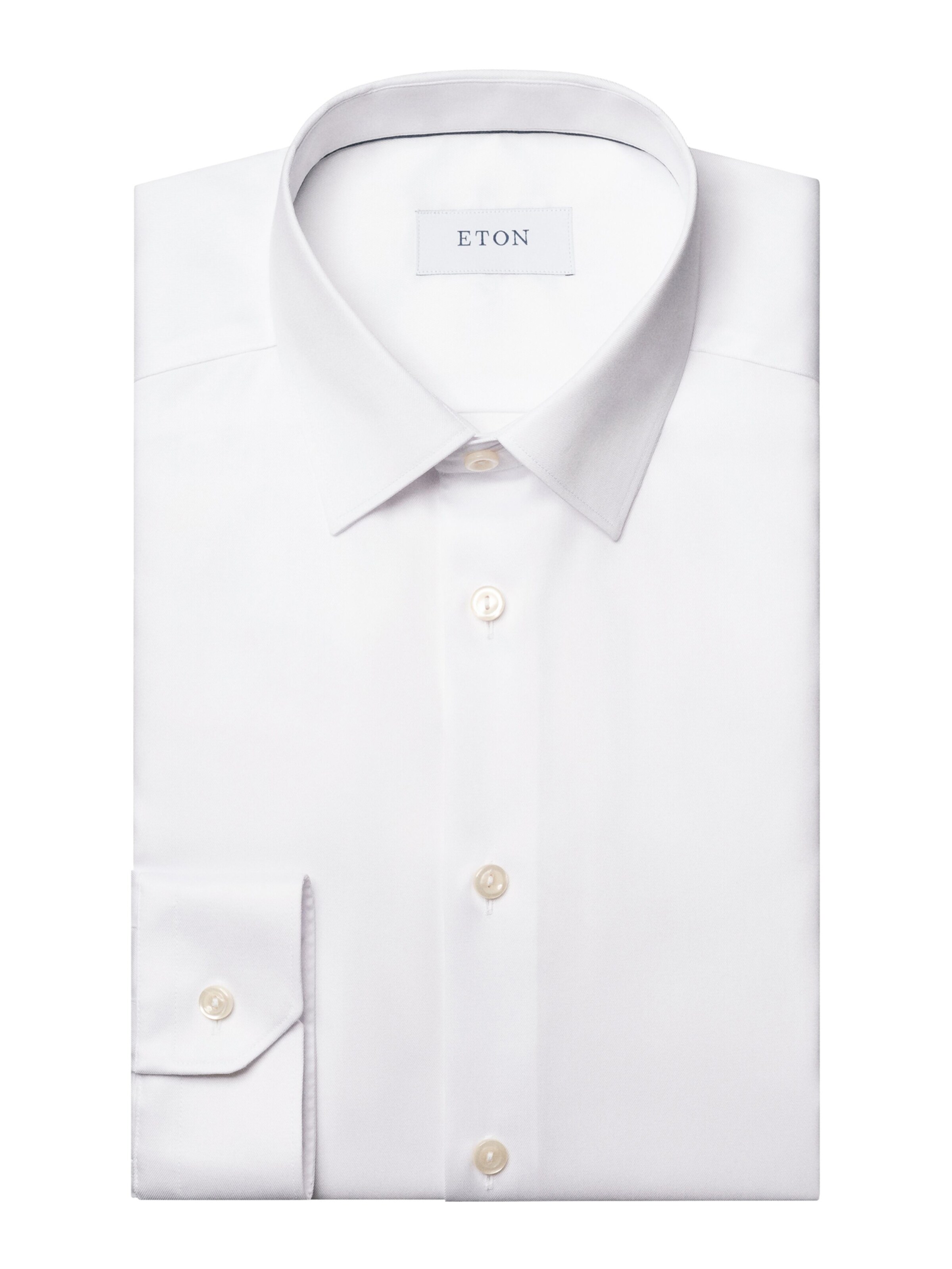 ETON Super smal pasform Forretningsskjorte i hvid
