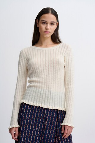 Atelier Rêve Sweater 'Irfantino' in Beige: front