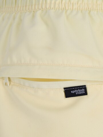 SPITZBUB Badeshorts in Gelb