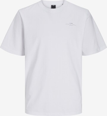 T-Shirt JACK & JONES en blanc : devant