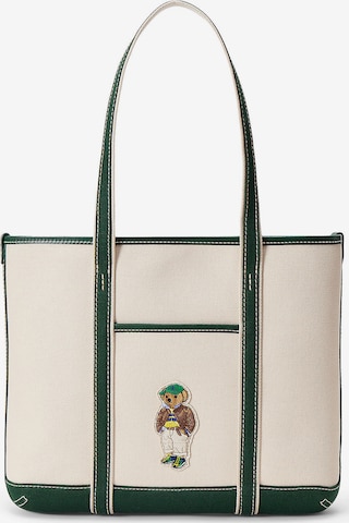 Polo Ralph Lauren Shopper táska - bézs: elől