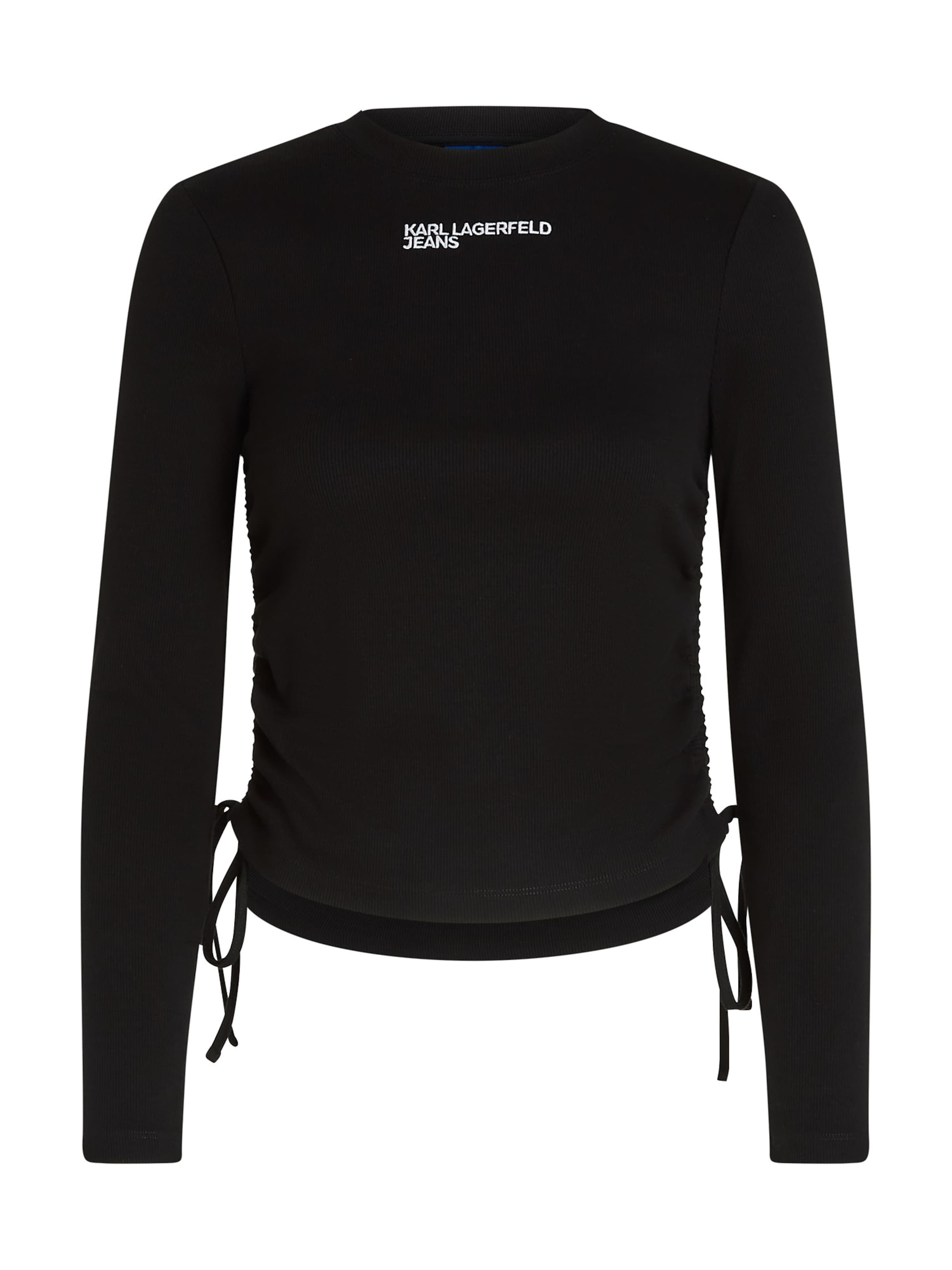 KARL LAGERFELD JEANS Μπλουζάκι σε μαύρο: μπροστά