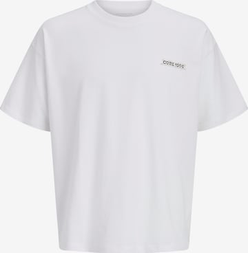 T-Shirt 'JCOEterna' JACK & JONES en blanc : devant