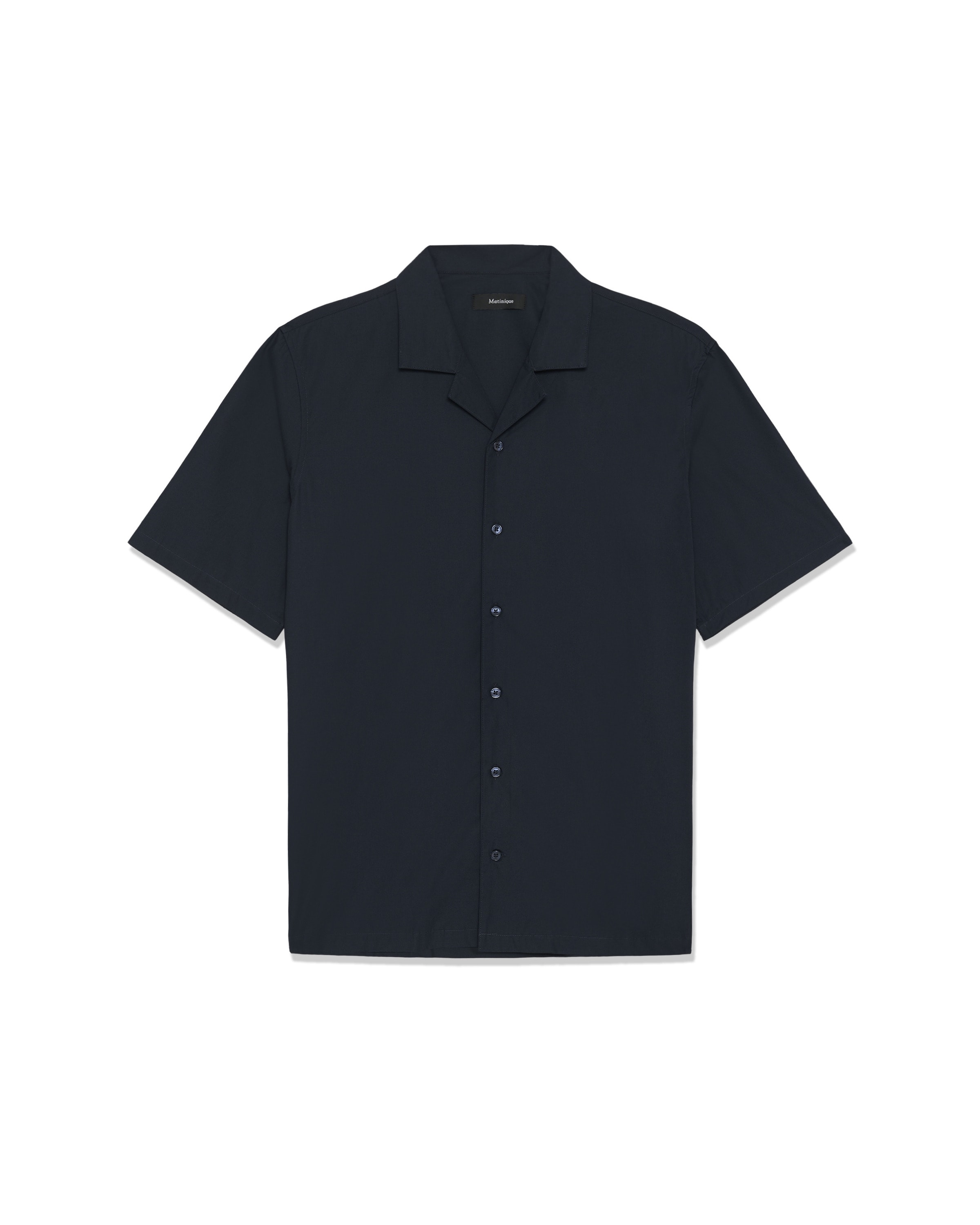 Matinique Comfort Fit Hemd in Blau: Vorderseite