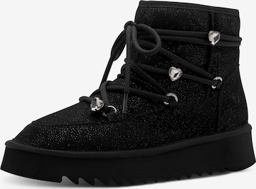 Boots da neve di Tamaris in nero: frontale