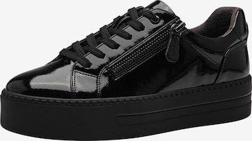 Baskets basses JANA en noir : devant