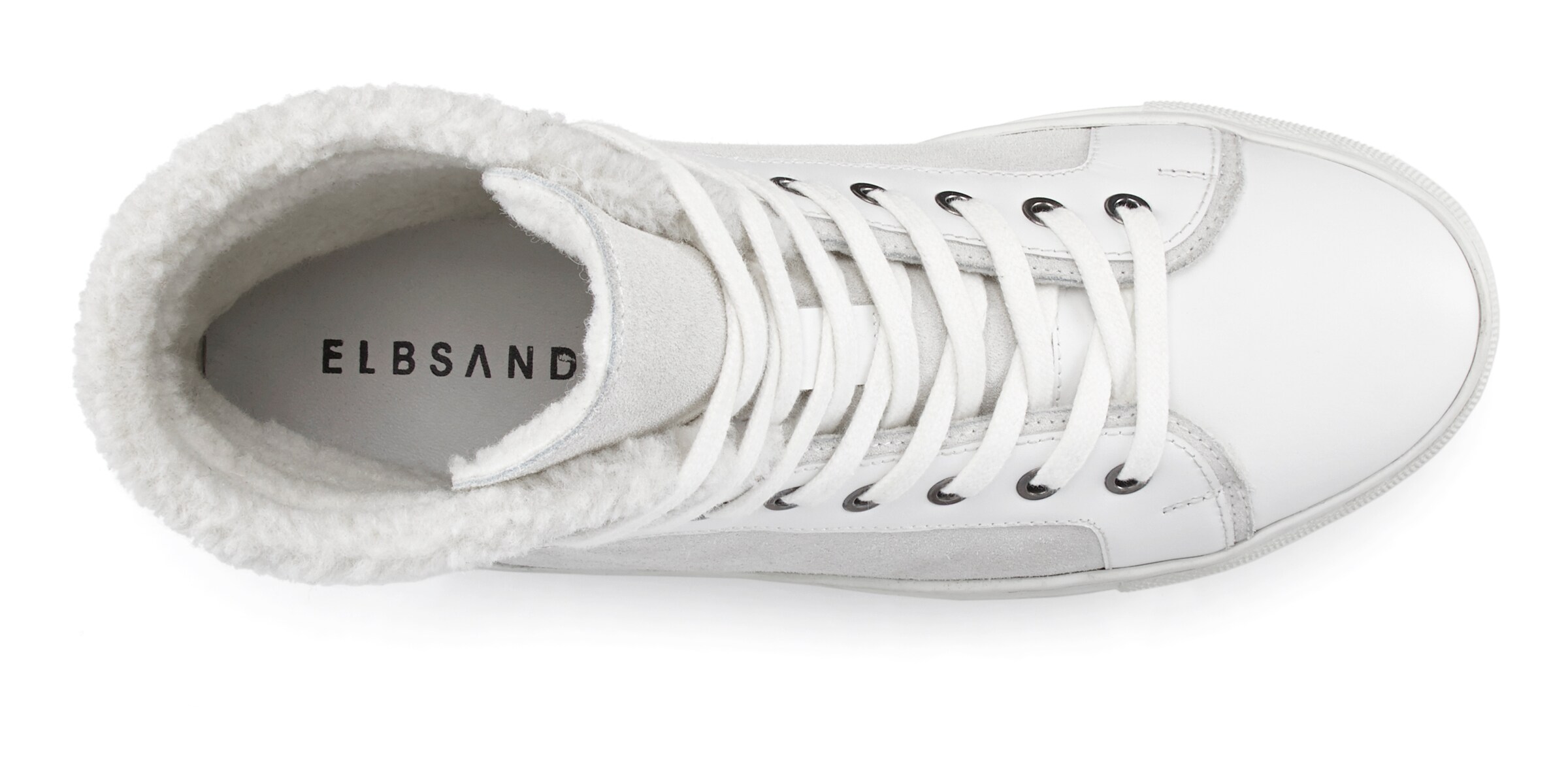 Elbsand Paeltega poolsaabas, värv valge