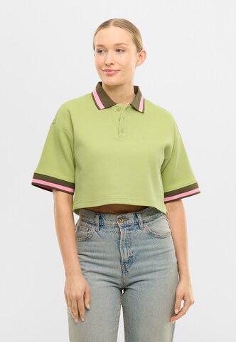 Maglietta 'Abbie' di Johnny Urban in verde: frontale