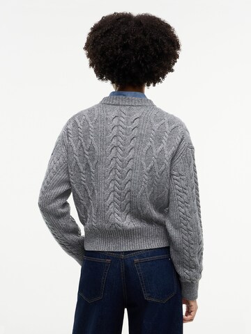 TOMMY HILFIGER Pullover in Grau