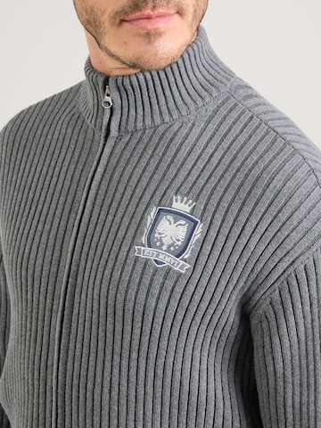 HOLLISTER Kardigán - Sivá