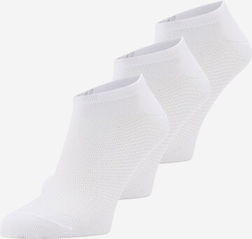 Chaussettes de sport Athlecia en blanc : devant