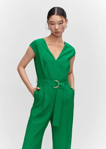 MANGO Jumpsuit 'Gabriela' in Groen