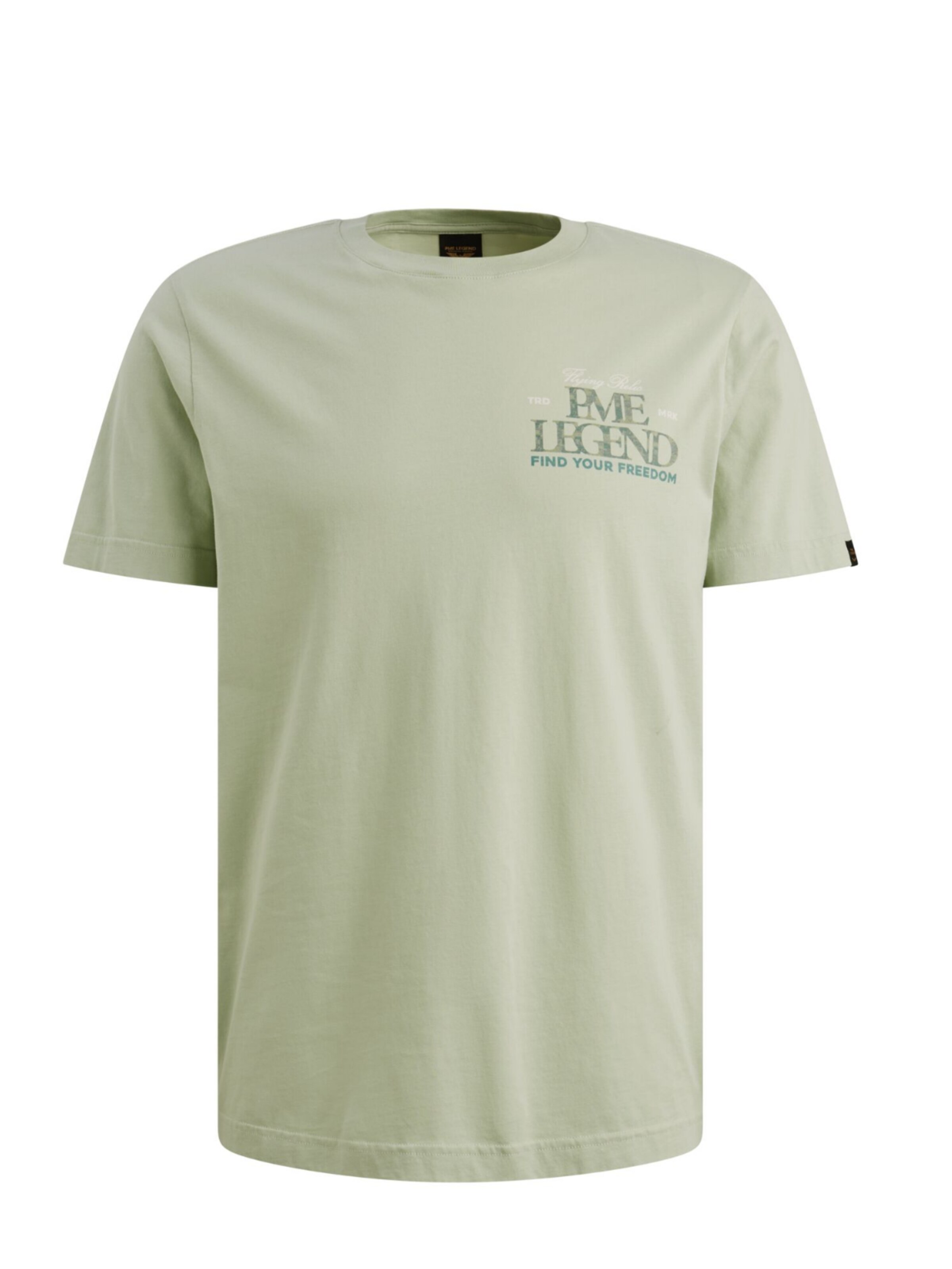 T-shirt 'PME Legend - Heren t-shirt' Pme-Legend en vert : devant
