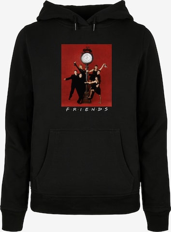 ABSOLUTE CULT Sweatshirt 'Friends - Clock' in Schwarz: predná strana