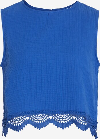 VILA Top in Blauw: voorkant