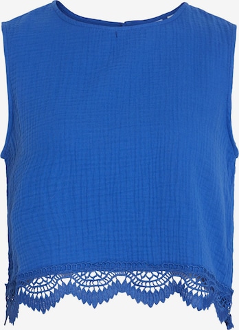 VILA Top in Blauw: voorkant