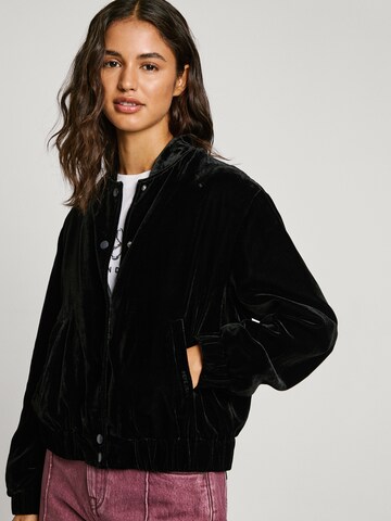 Pepe Jeans Демисезонная куртка 'Fallon' в Черный