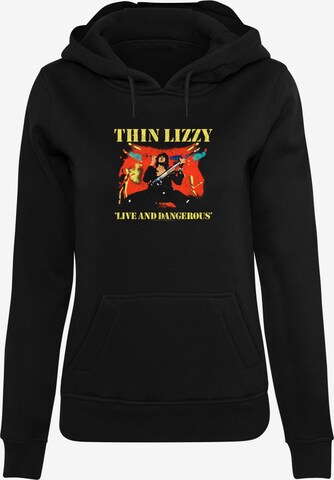 Merchcode Sweatshirt 'Lizzy' in Black: front