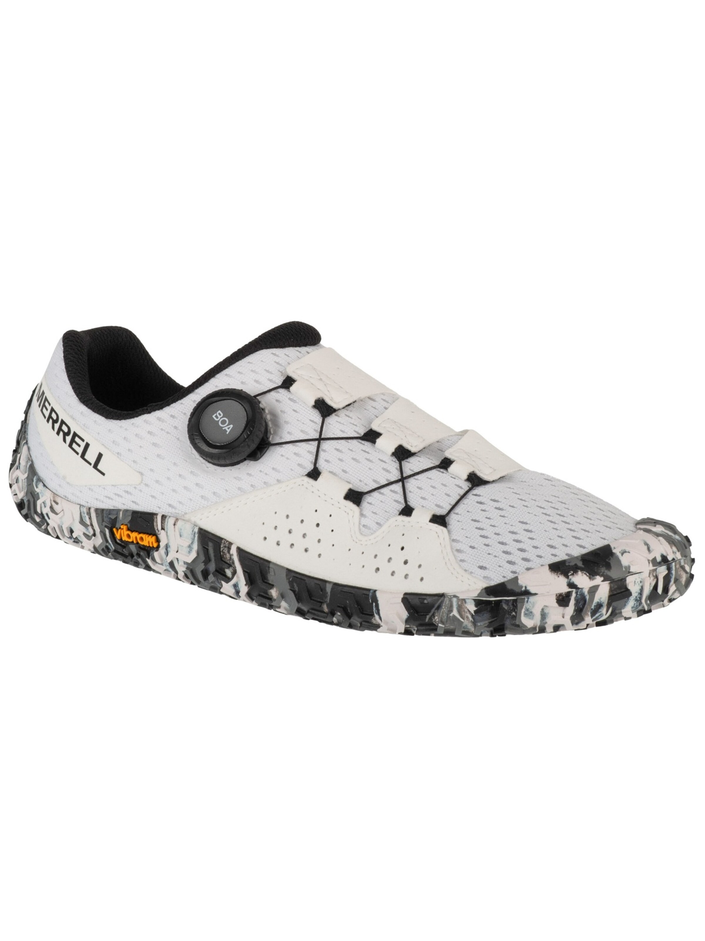 MERRELL Running Shoes 'Merrell Vapor Glove 6' in White: front