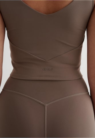 Top 'Sense' di Aim'n in marrone
