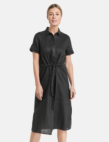 GERRY WEBER Shirt Dress in Black: front