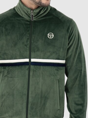 Sergio Tacchini Zip-Up Hoodie ' DALLAS 024' in Green