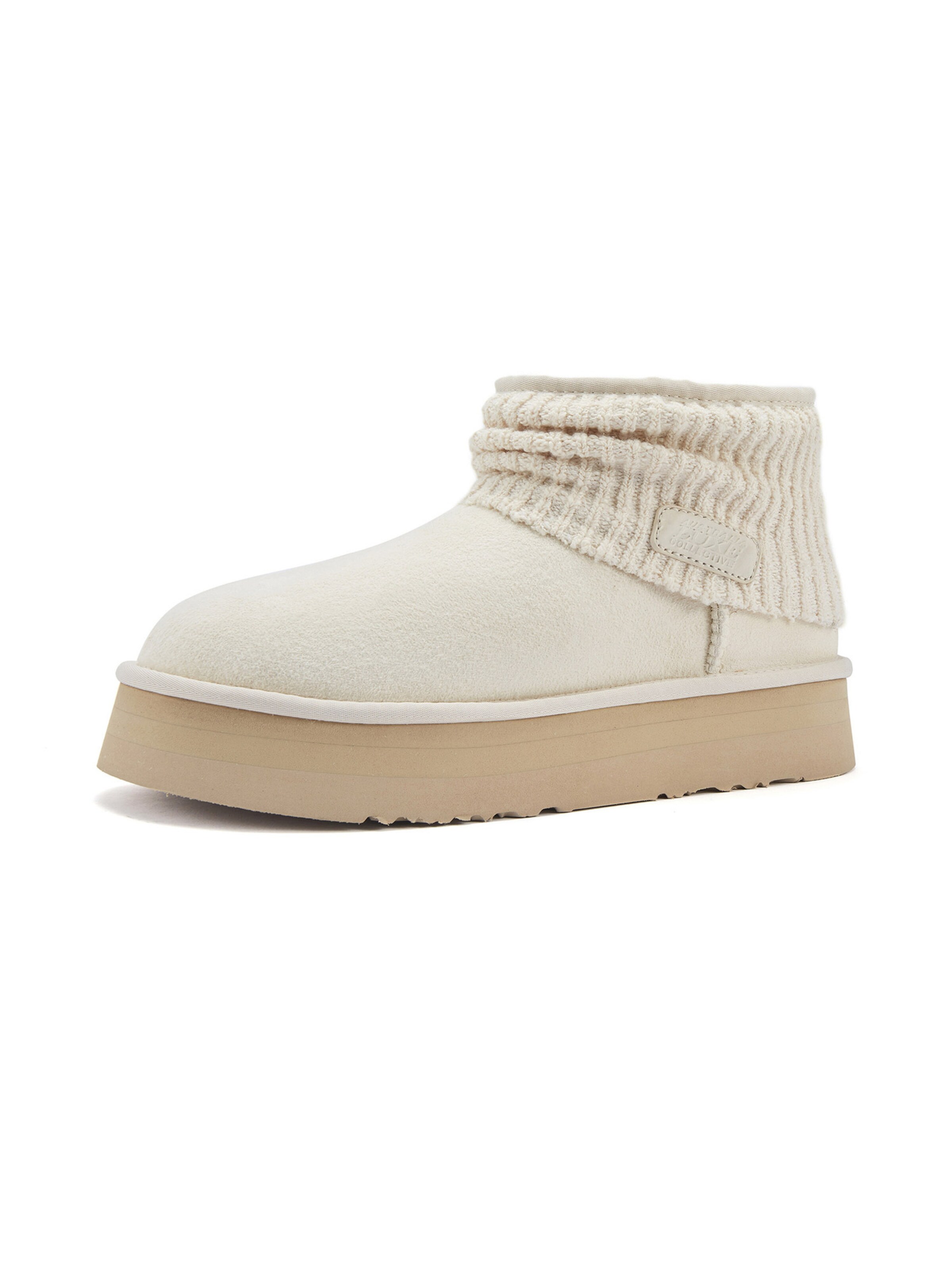 Bottines Australia Luxe Collective en beige : devant