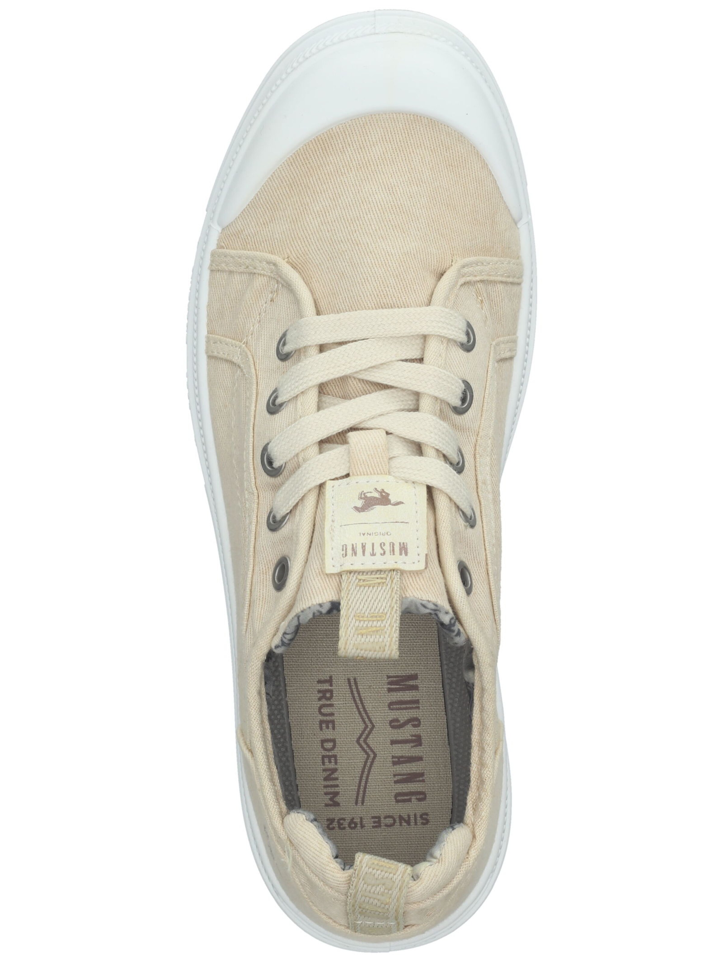 Chaussure à lacets MUSTANG en beige