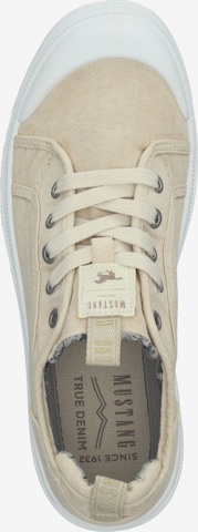 MUSTANG Lace-Up Shoes in Beige