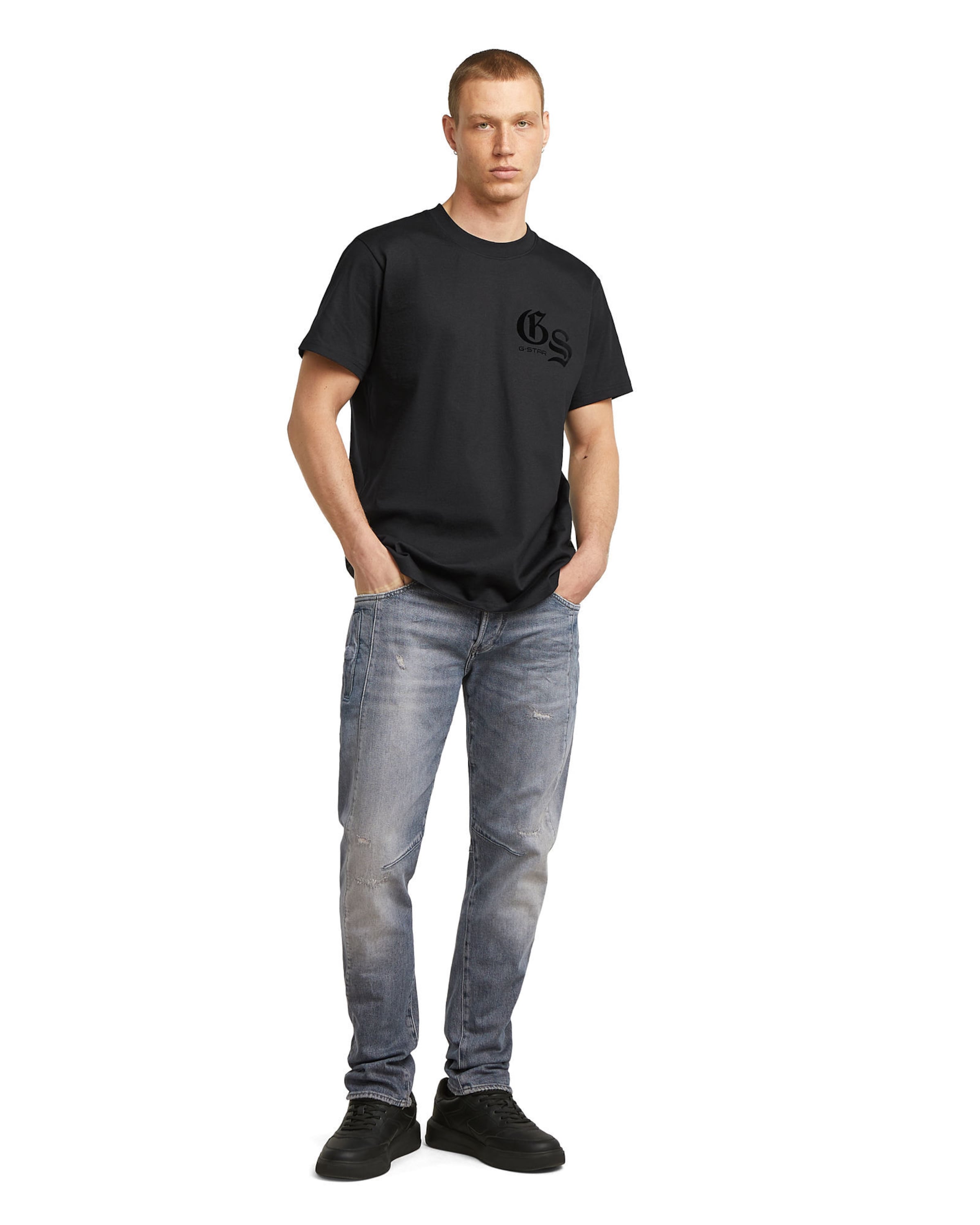 Coupe slim Jean 'Contor' G-STAR en bleu