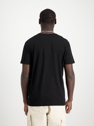 T-Shirt ALPHA INDUSTRIES en noir