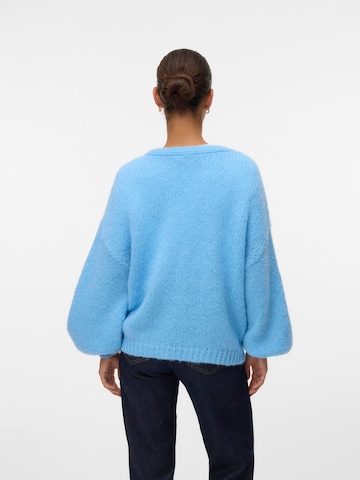 VERO MODA Knit cardigan 'VMMaybe' in Blue