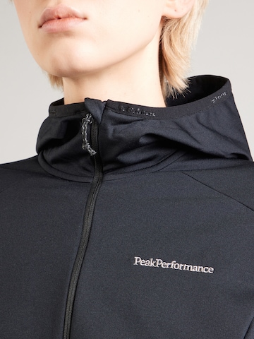 PEAK PERFORMANCESportski gornji dio trenirke - crna boja